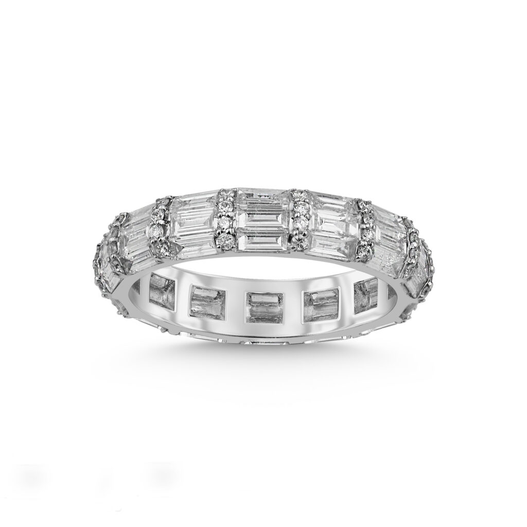 Pırlanta Baget Tam Tur 1,88 Karat Yüzük Sertifikalı